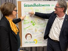 Vor dem graphic Recording